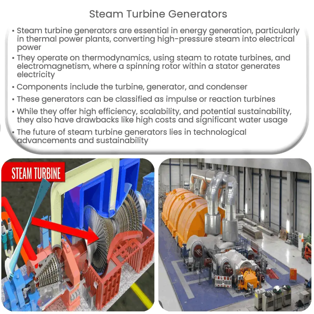 Steam Turbine Generators  How it works, Application & Advantages