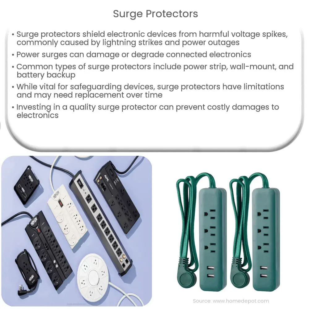 Surge Protectors  How it works, Application & Advantages
