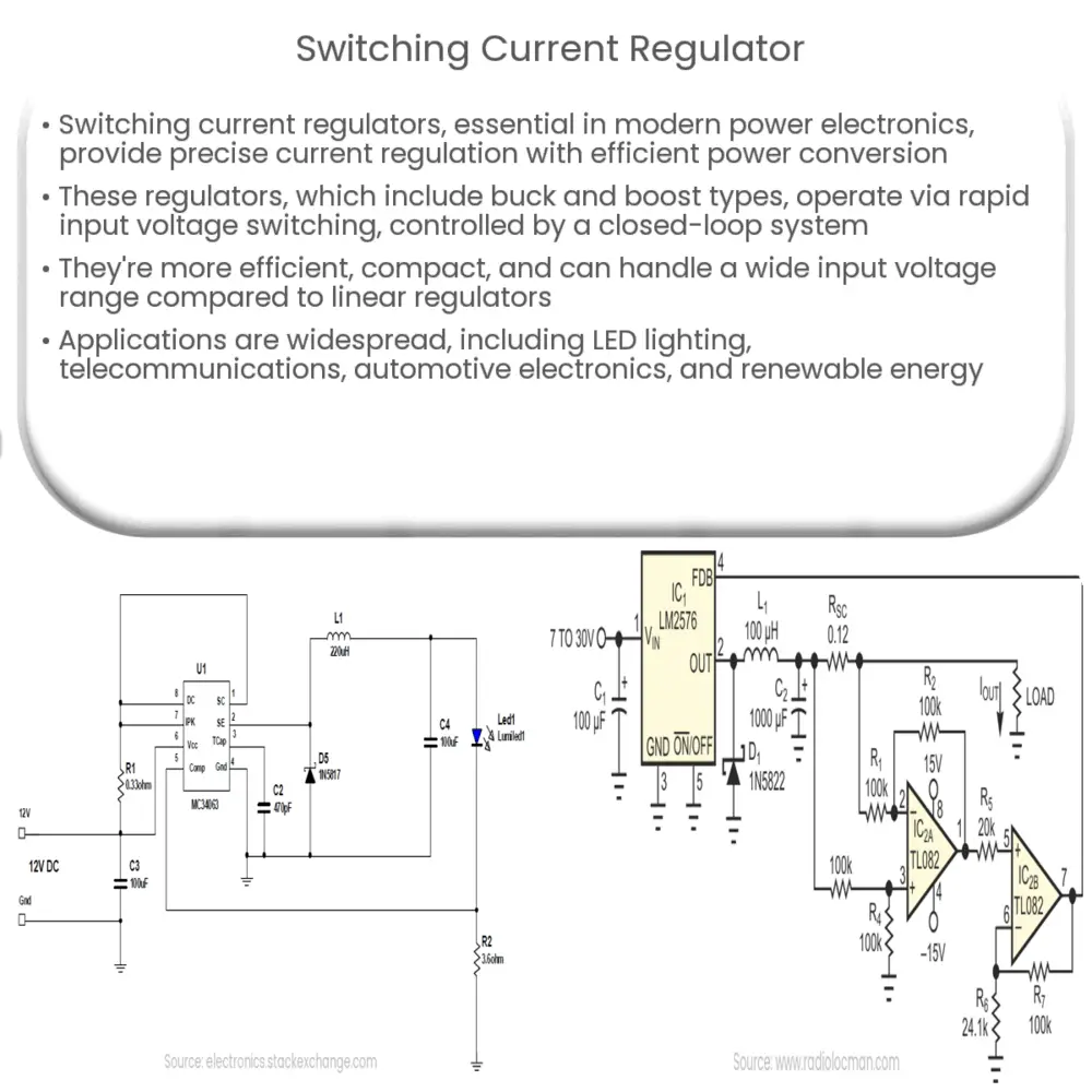 Switching current regulator