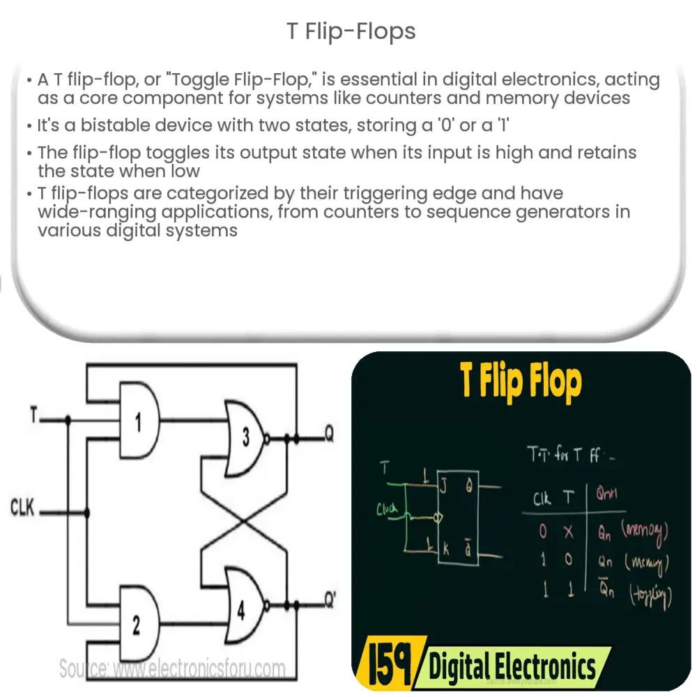 T Flip-Flops