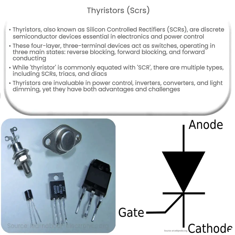 Thyristors (SCRs)