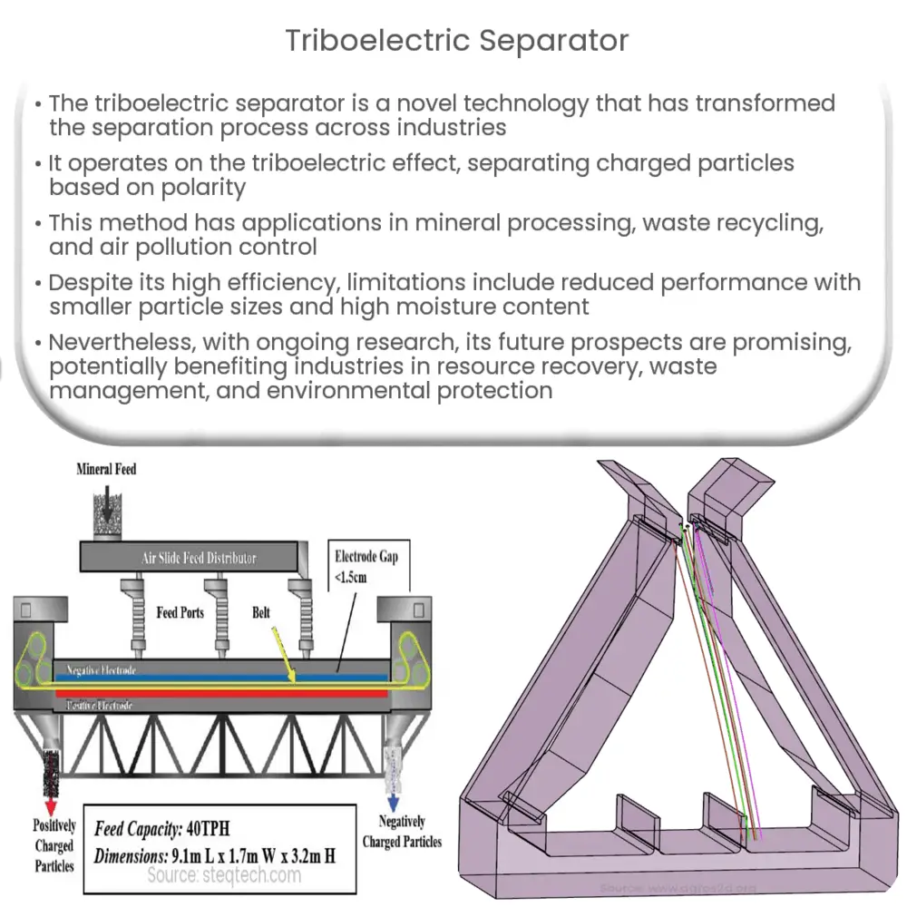 Triboelectric separator