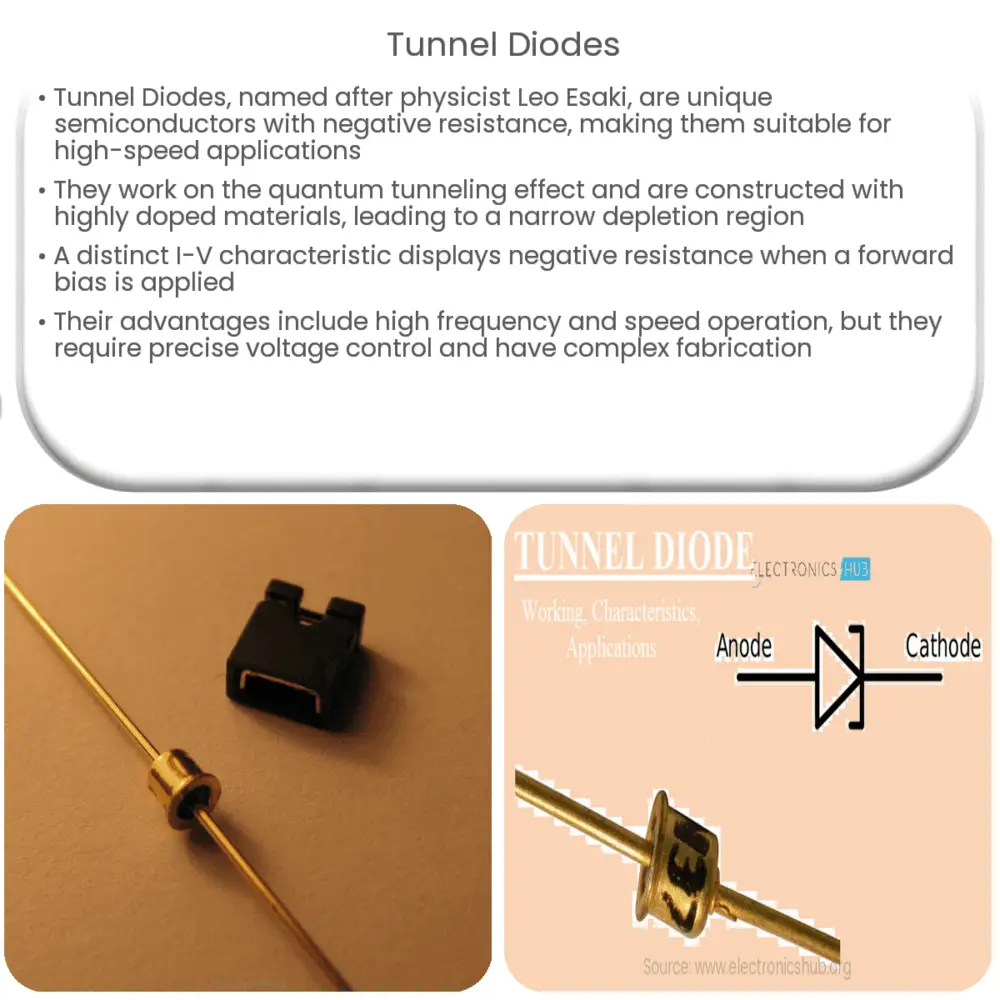Tunnel Diodes How it works, Application & Advantages