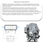 Ultrasonic gas sensor