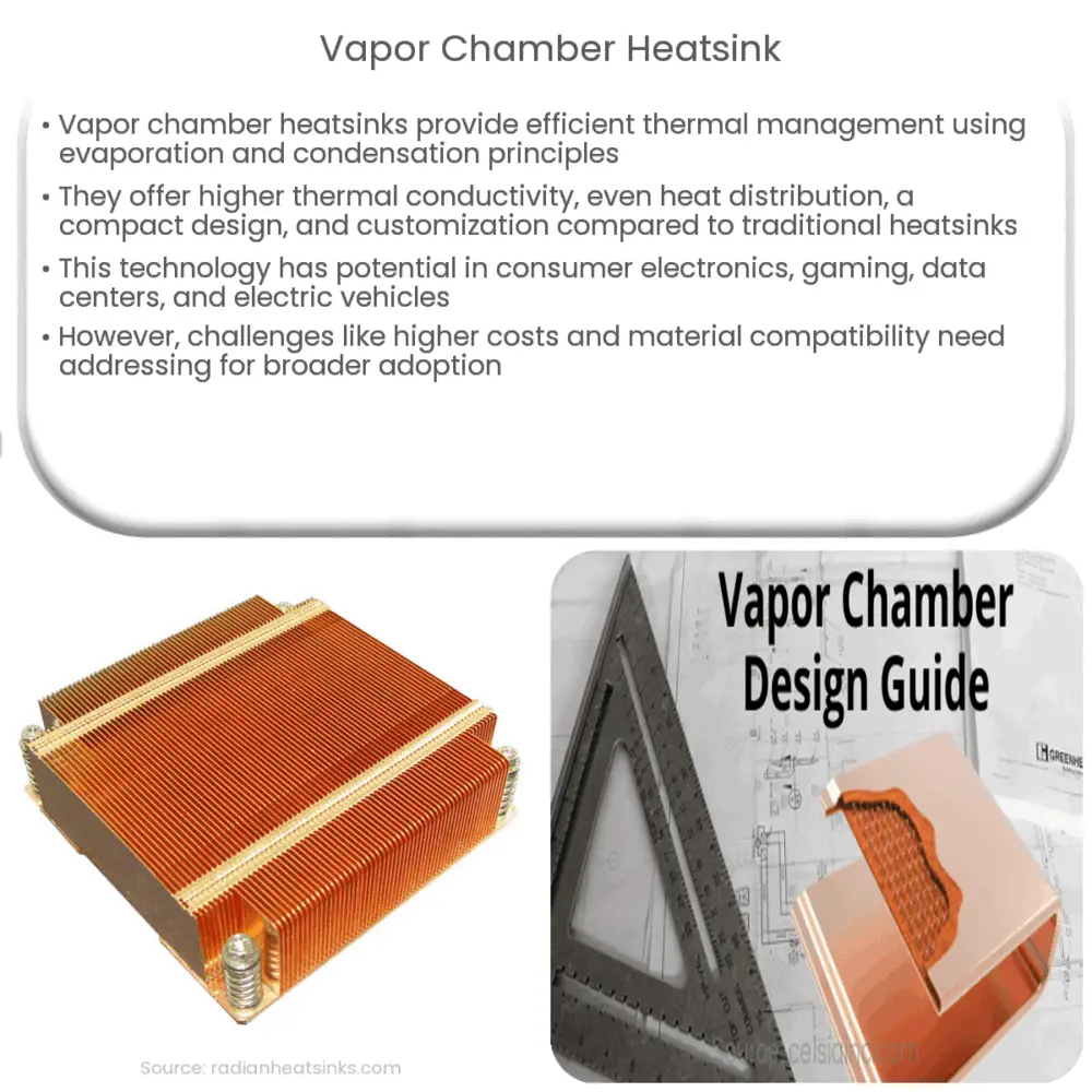 Vapor chamber heatsink