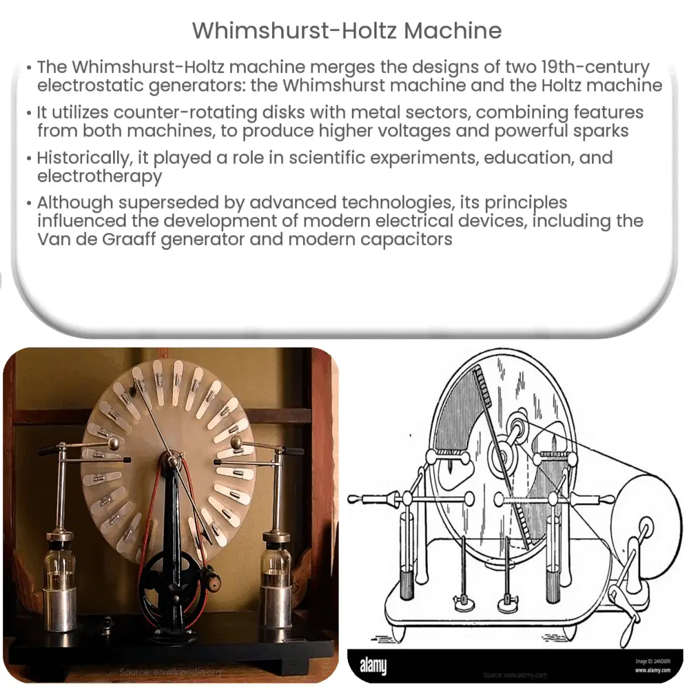 Whimshurst-Holtz machine