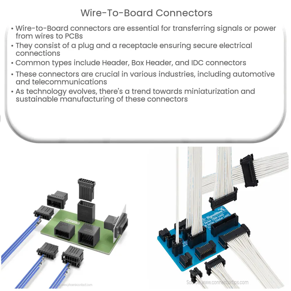 Wire-to-Board Connectors