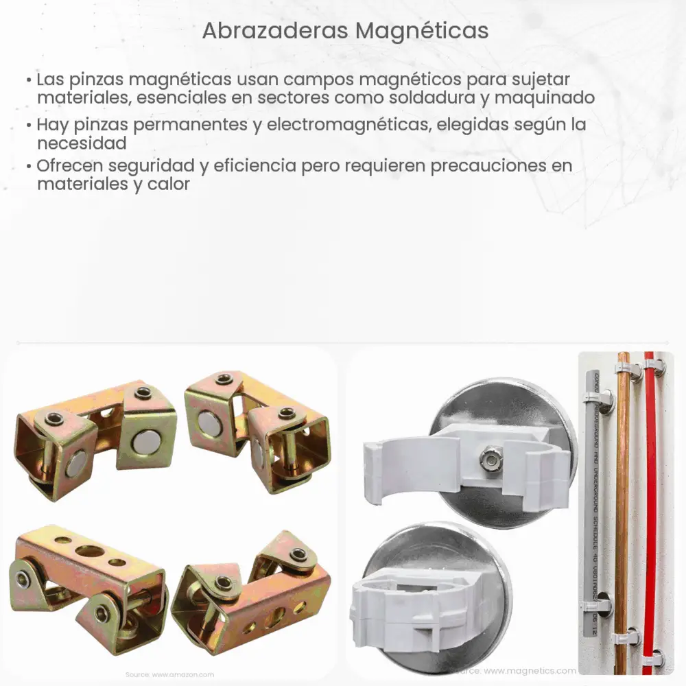 Abrazaderas magnéticas