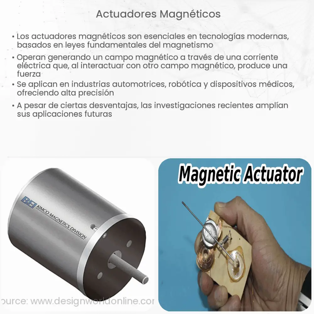 Actuadores magnéticos
