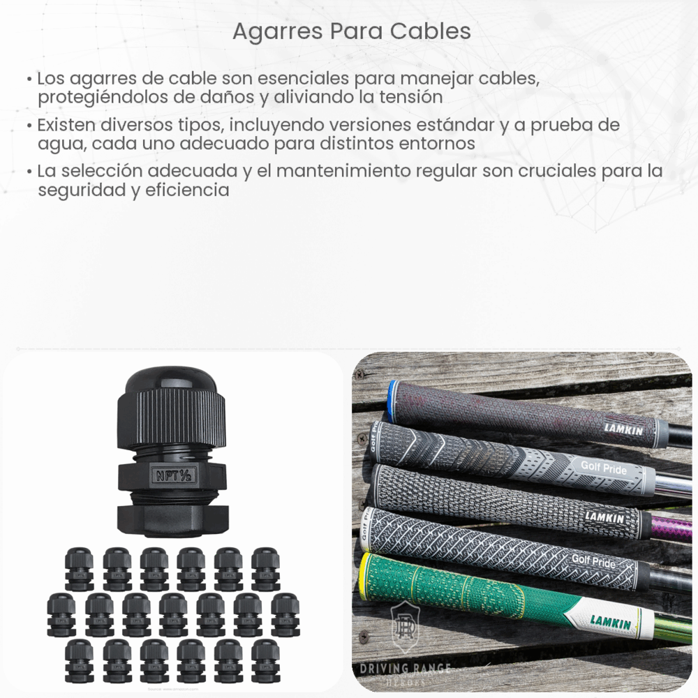 Agarres para cables