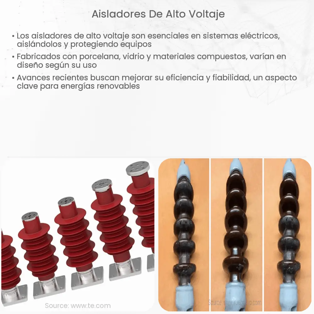 Aisladores de Alto Voltaje