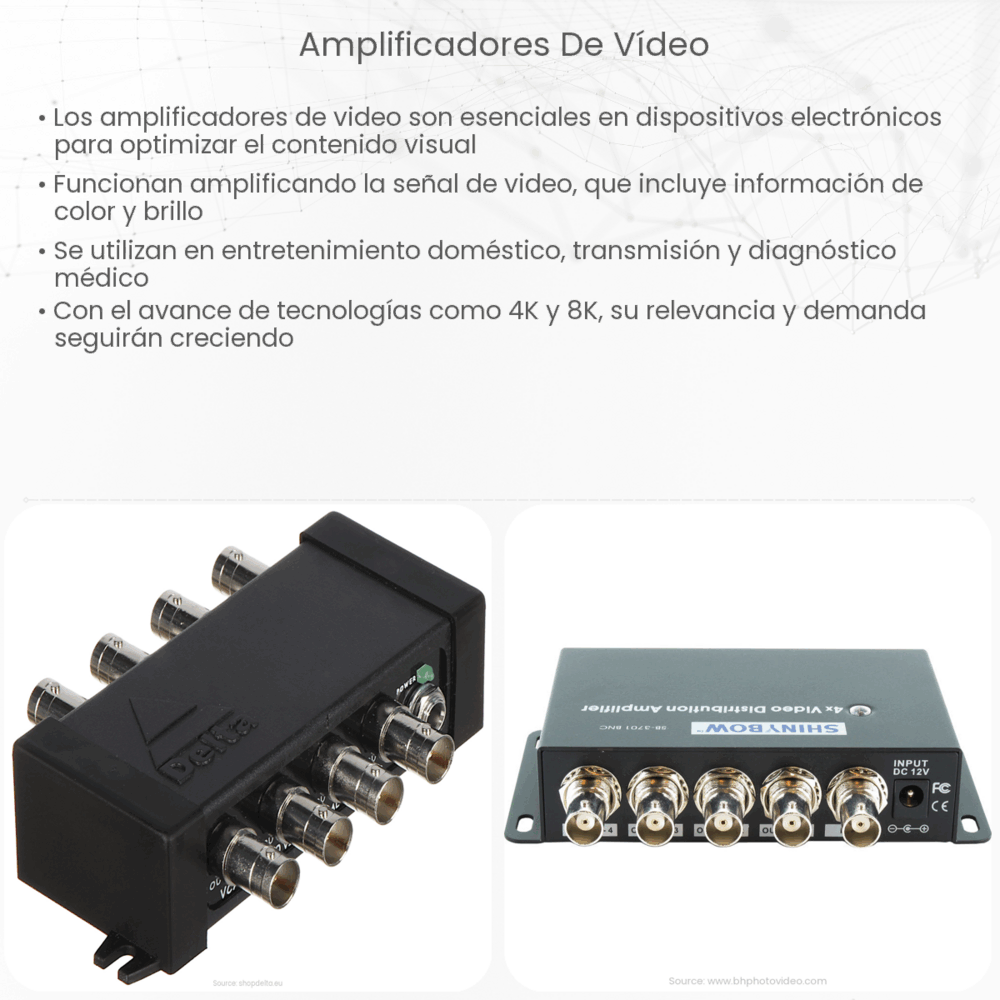 Amplificadores de vídeo