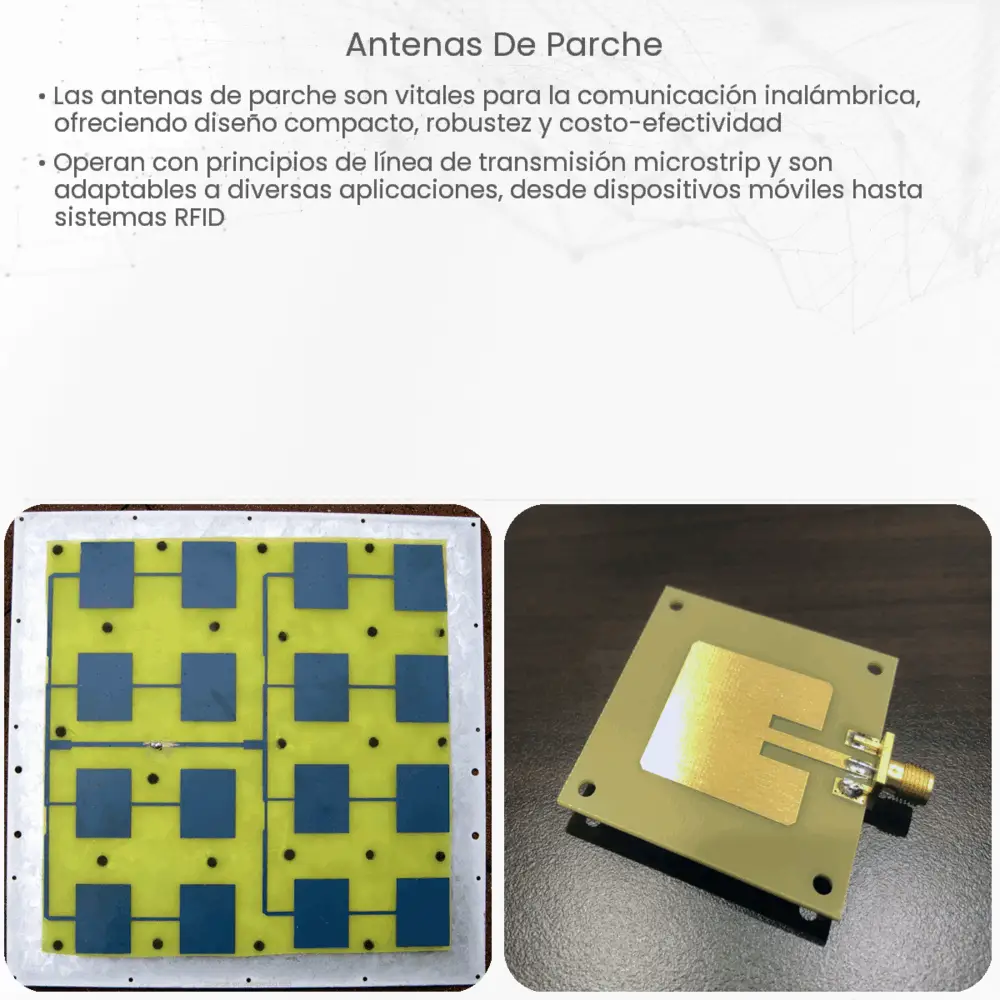 Antenas de parche