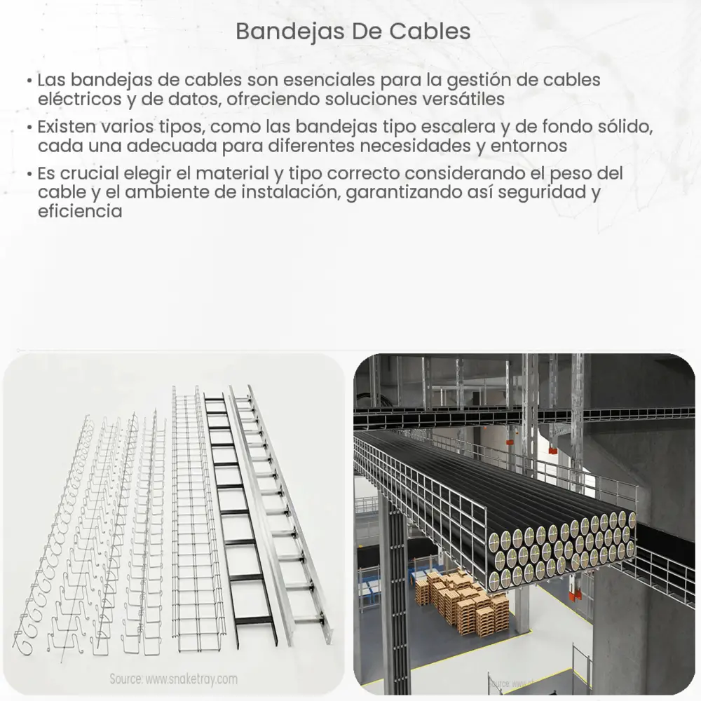 Bandejas de cables