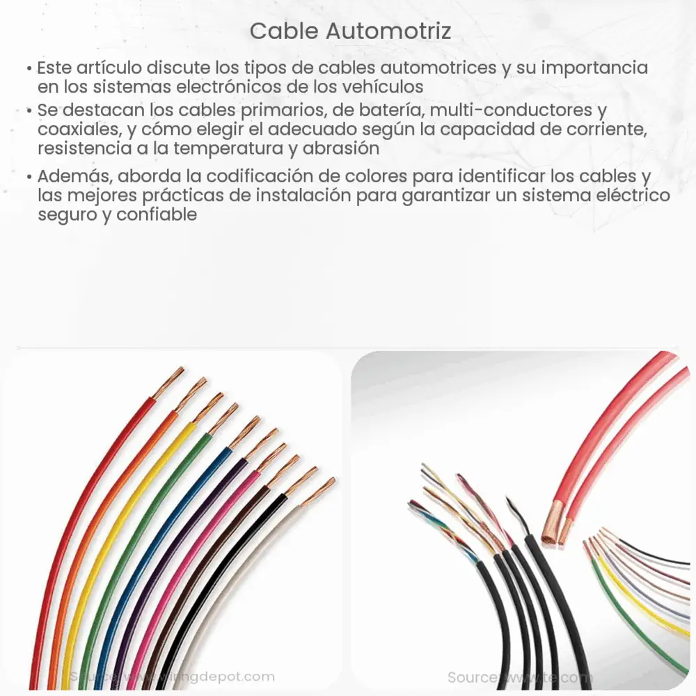 Tipos de Cables Eléctricos: Uso, Medidas, Colores y Aislamientos