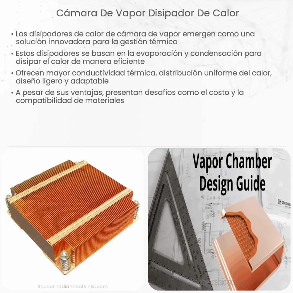 Cámara de Vapor Disipador de Calor