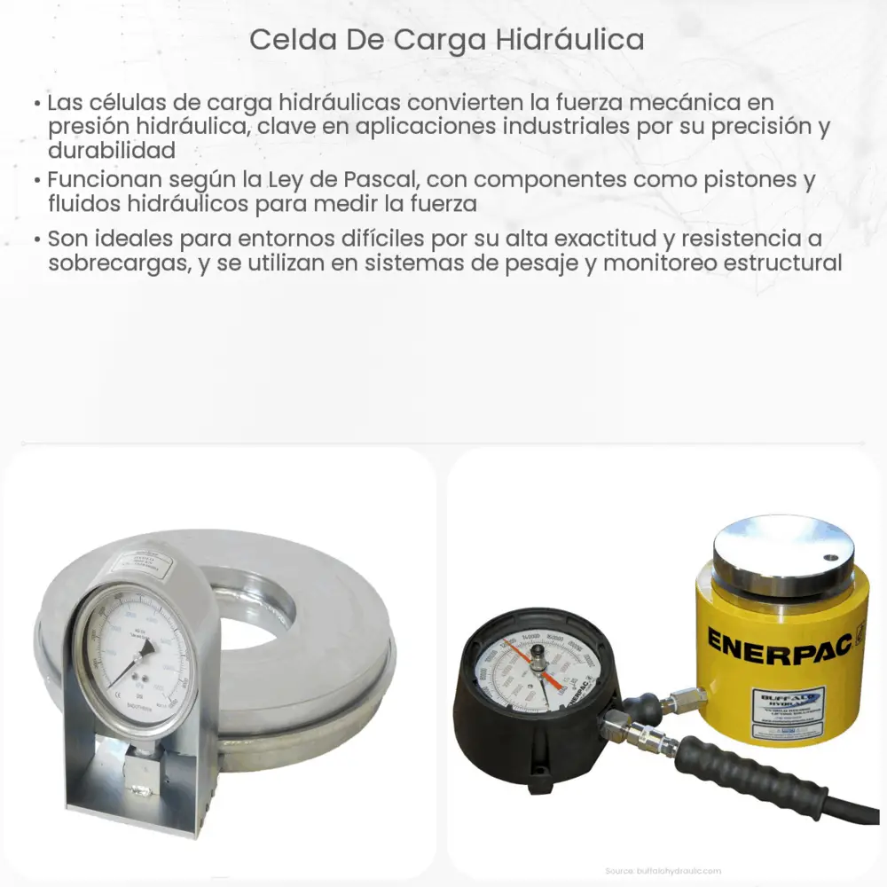 Celda de carga hidráulica