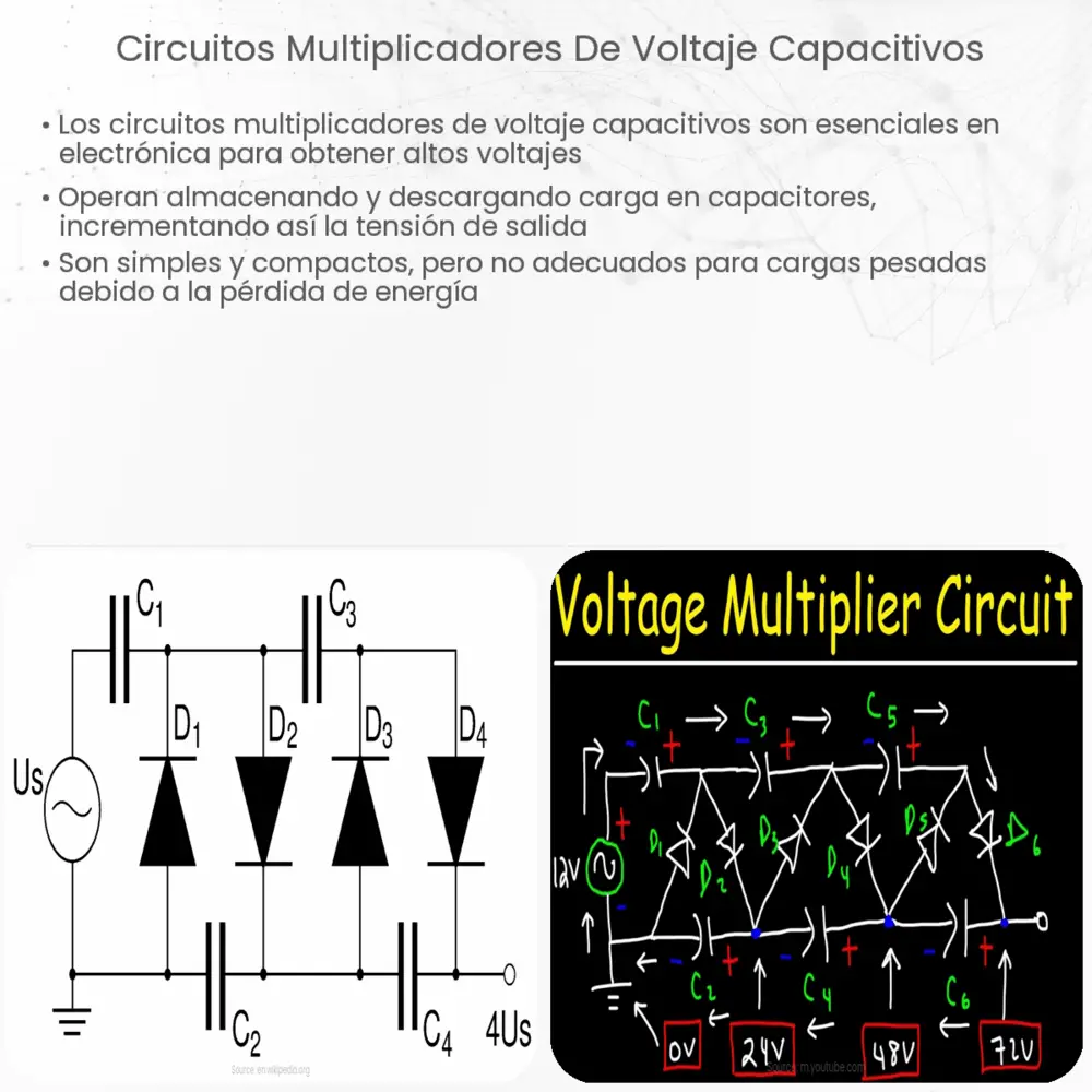 Circuitos Multiplicadores de Voltaje Capacitivos