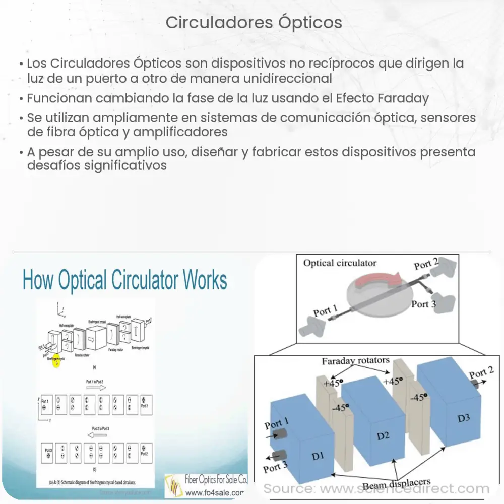 Circuladores ópticos