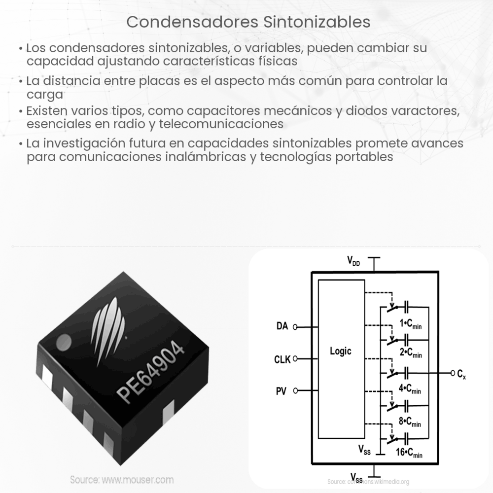 Condensadores Sintonizables