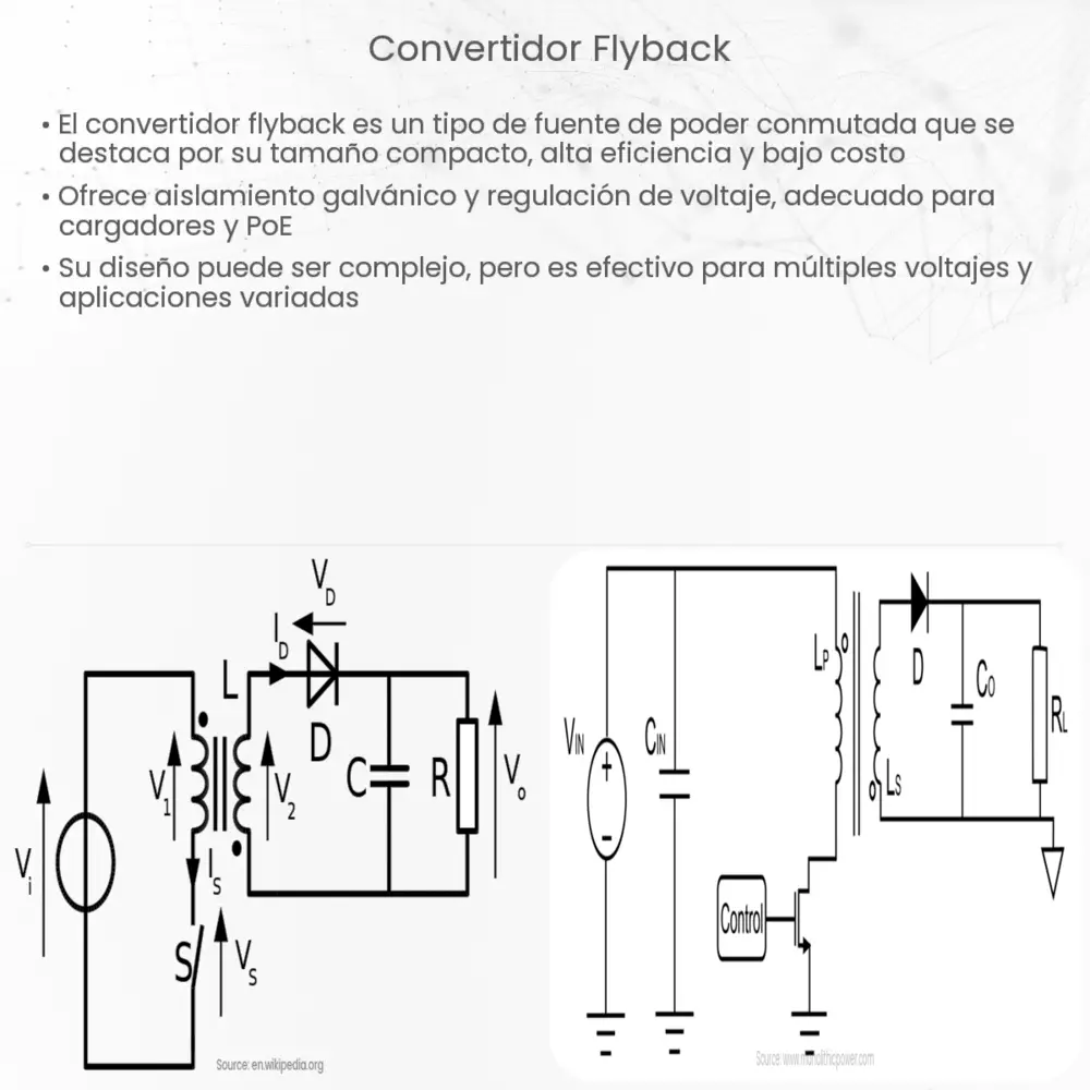 Convertidor flyback