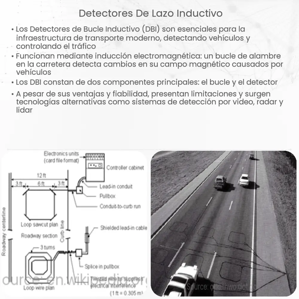 Detectores de lazo inductivo