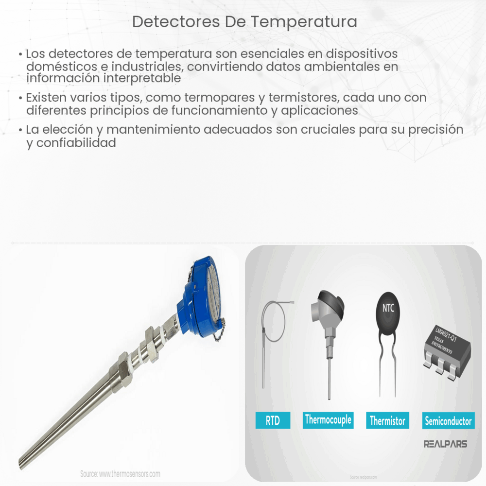 Detectores de temperatura