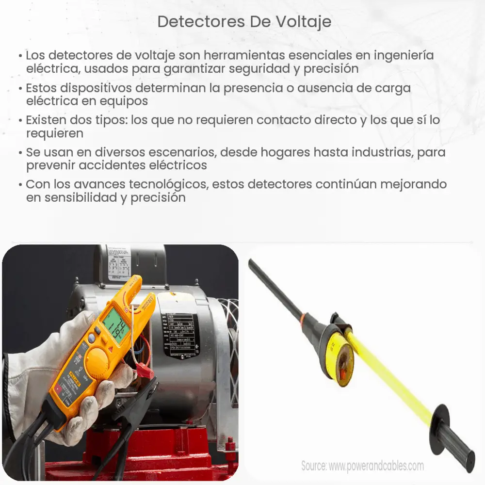 Detectores de voltaje