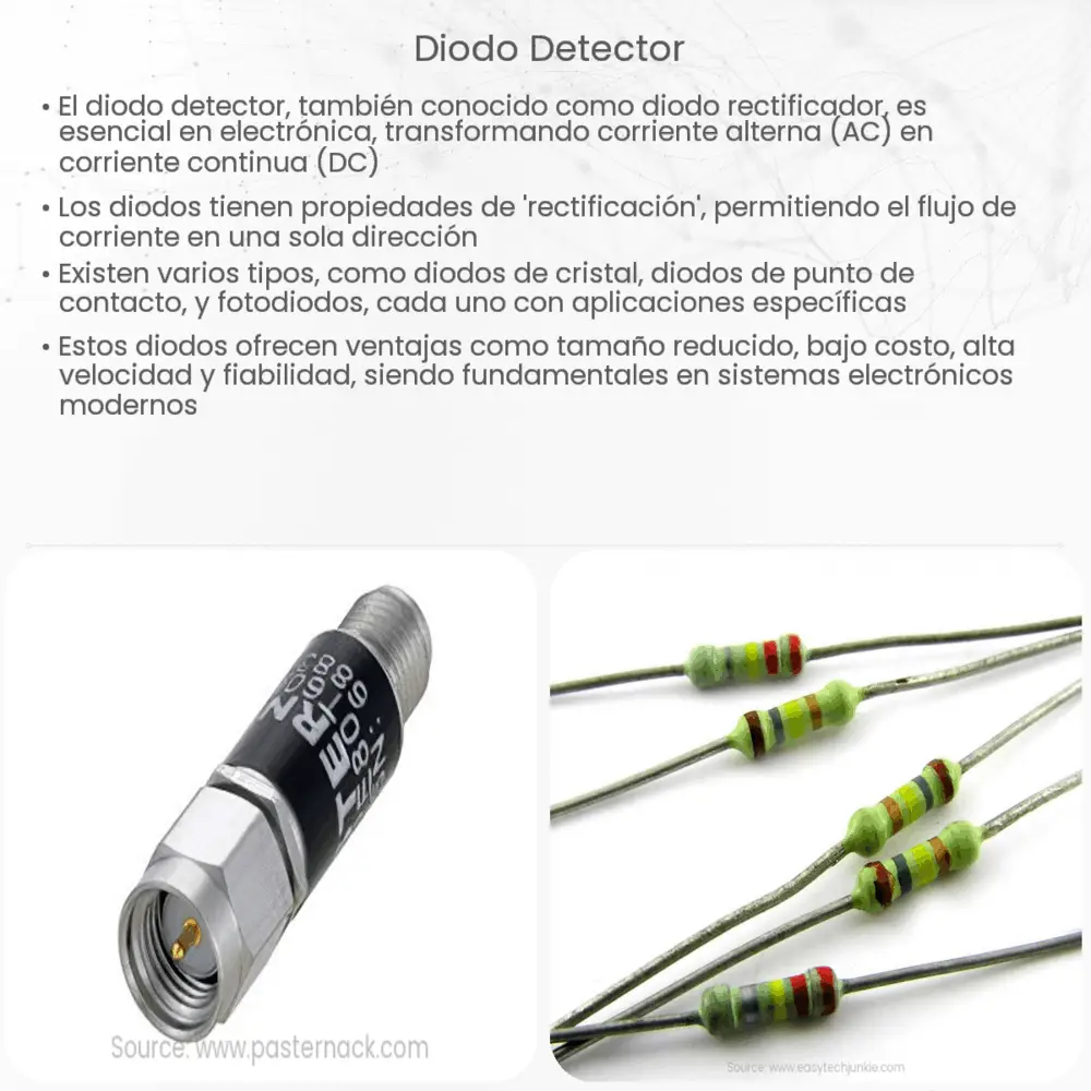 Diodo detector  How it works, Application & Advantages