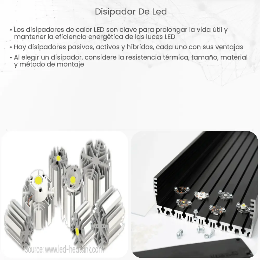 Disipador de LED