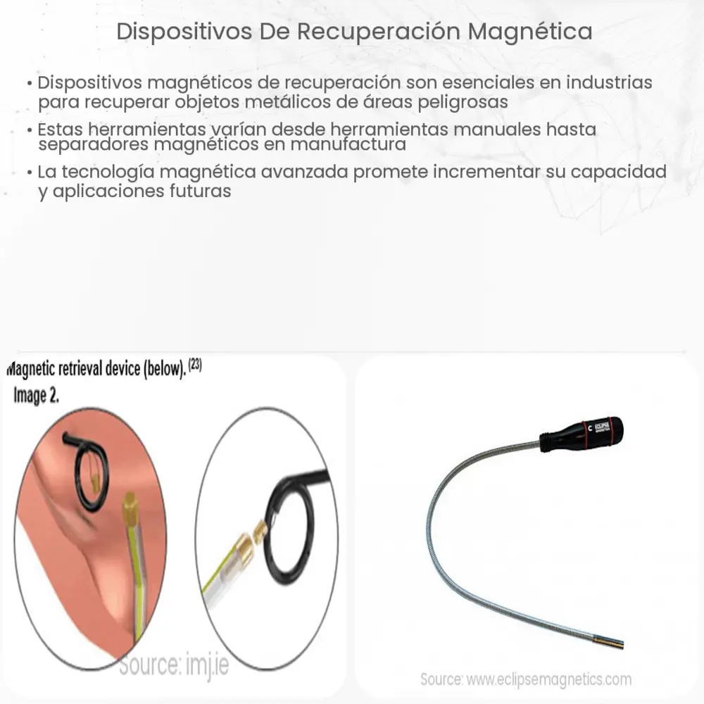 Dispositivos de recuperación magnética