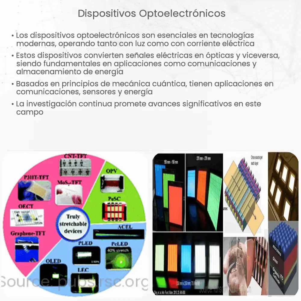 Dispositivos optoelectrónicos