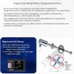 Engranaje magnético magnetostrictivo