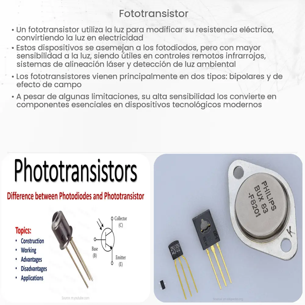 Fototransistor