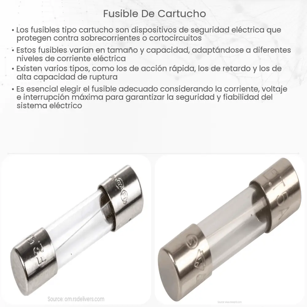 Fusible de cartucho