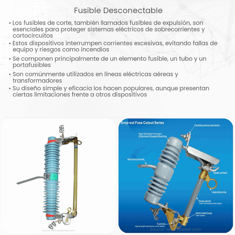 Fusible desconectable