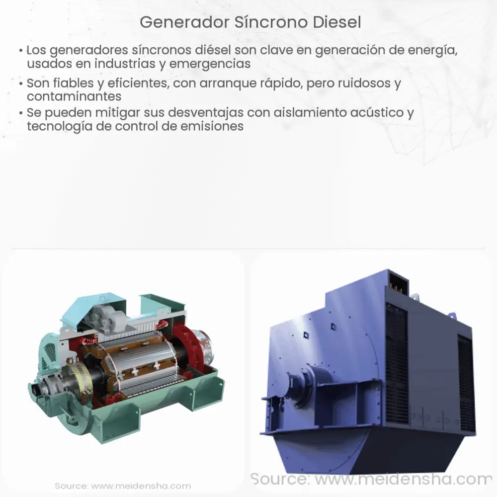 Generador Síncrono Diesel