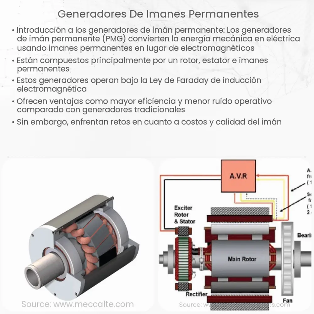 Generadores de imanes permanentes