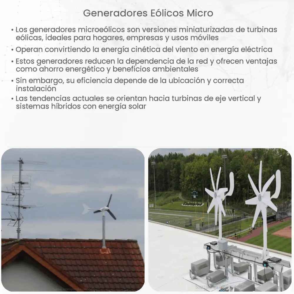 Generadores Eólicos Micro  How it works, Application & Advantages