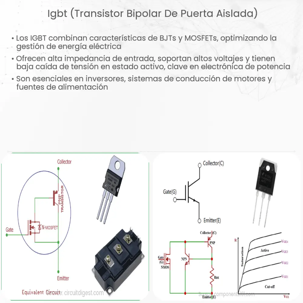 IGBT (Transistor bipolar de puerta aislada)