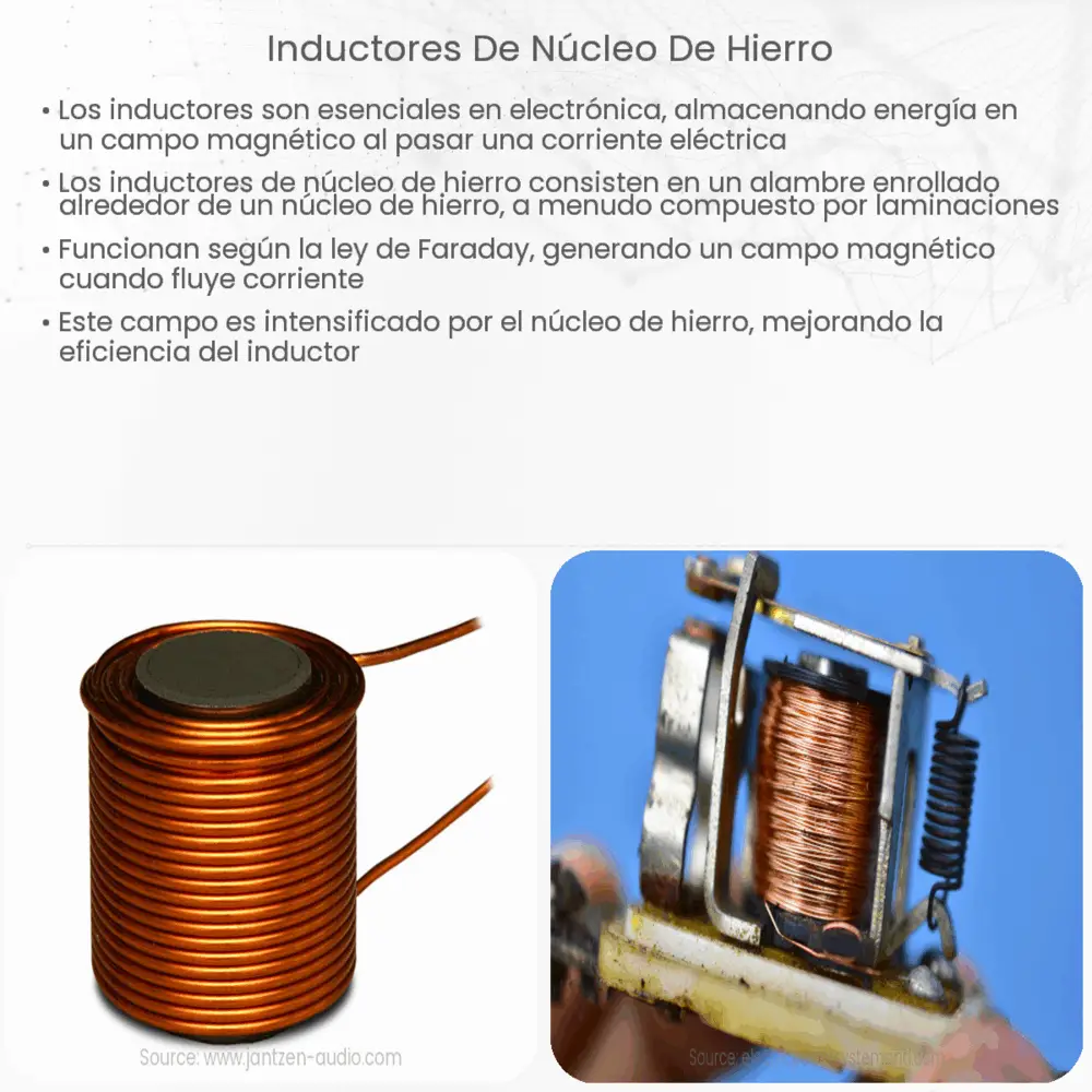 Inductores de núcleo de hierro