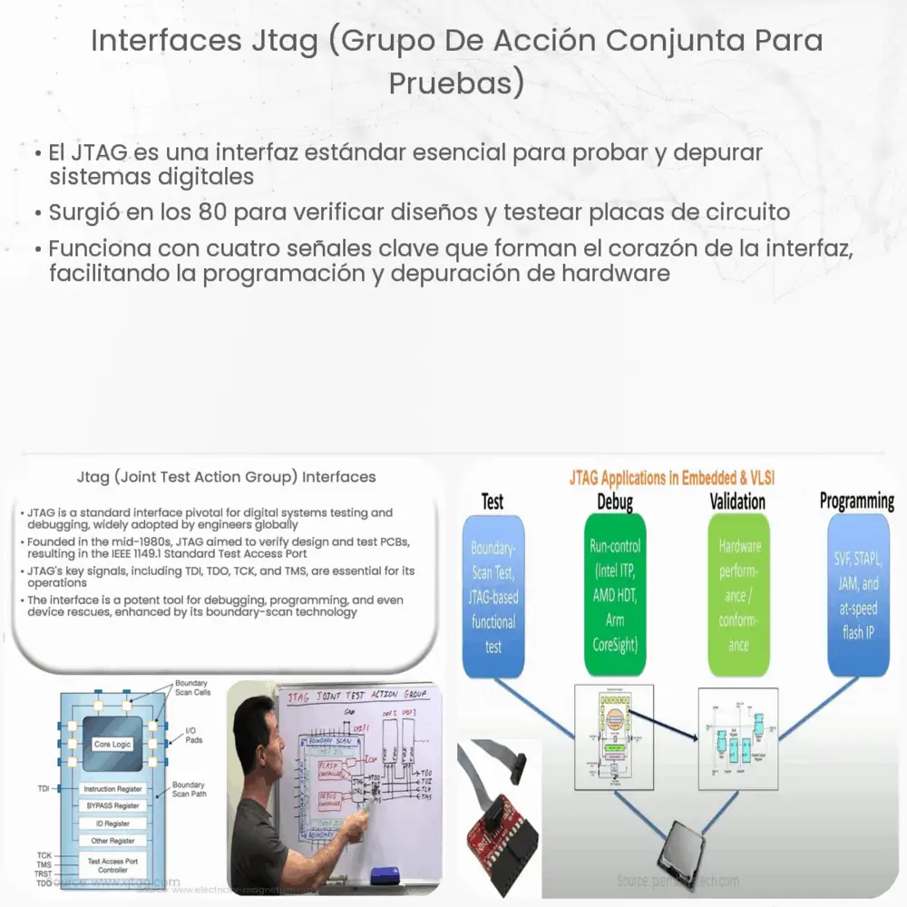 Interfaces JTAG (Grupo de Acción Conjunta para Pruebas)