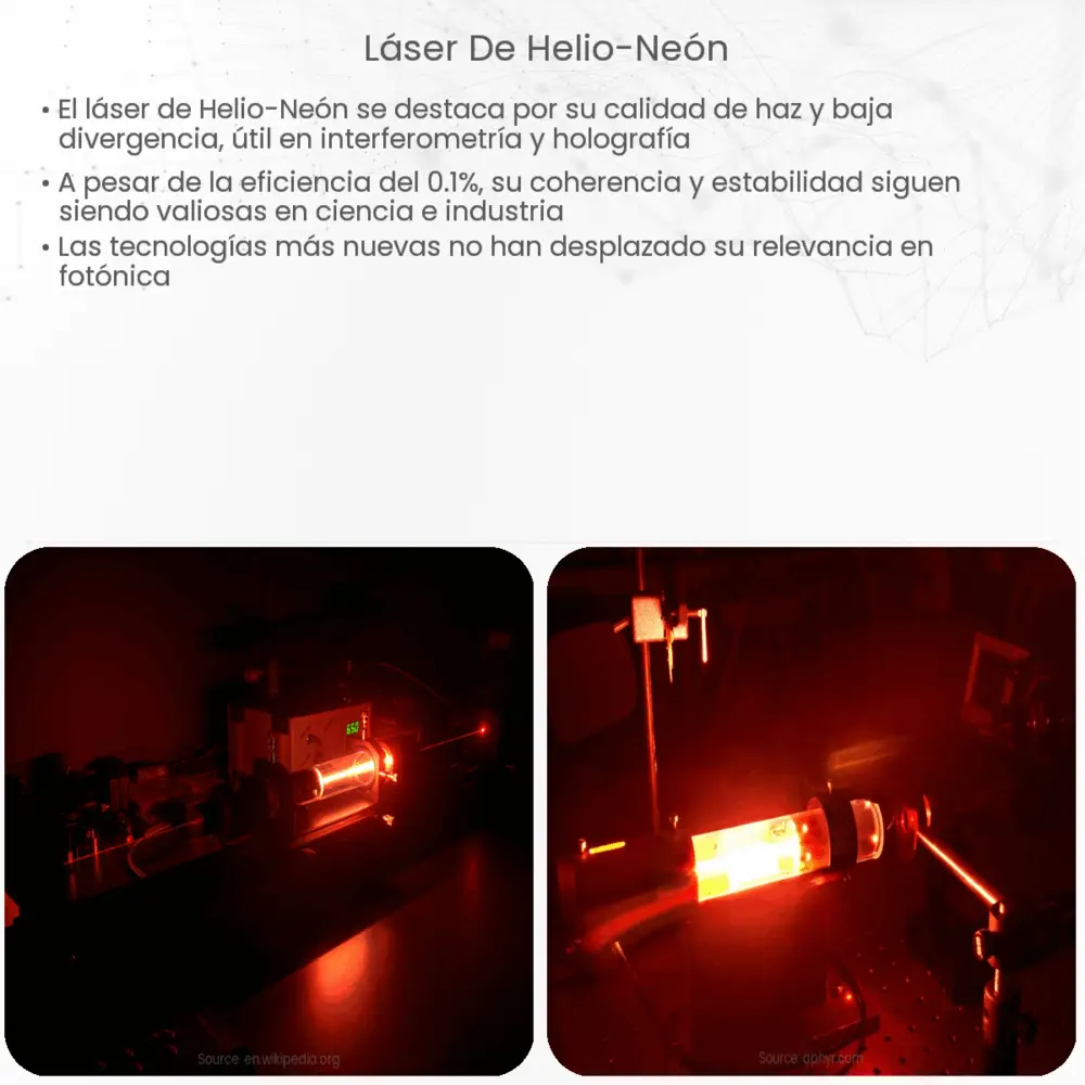 Láser de Helio-Neón