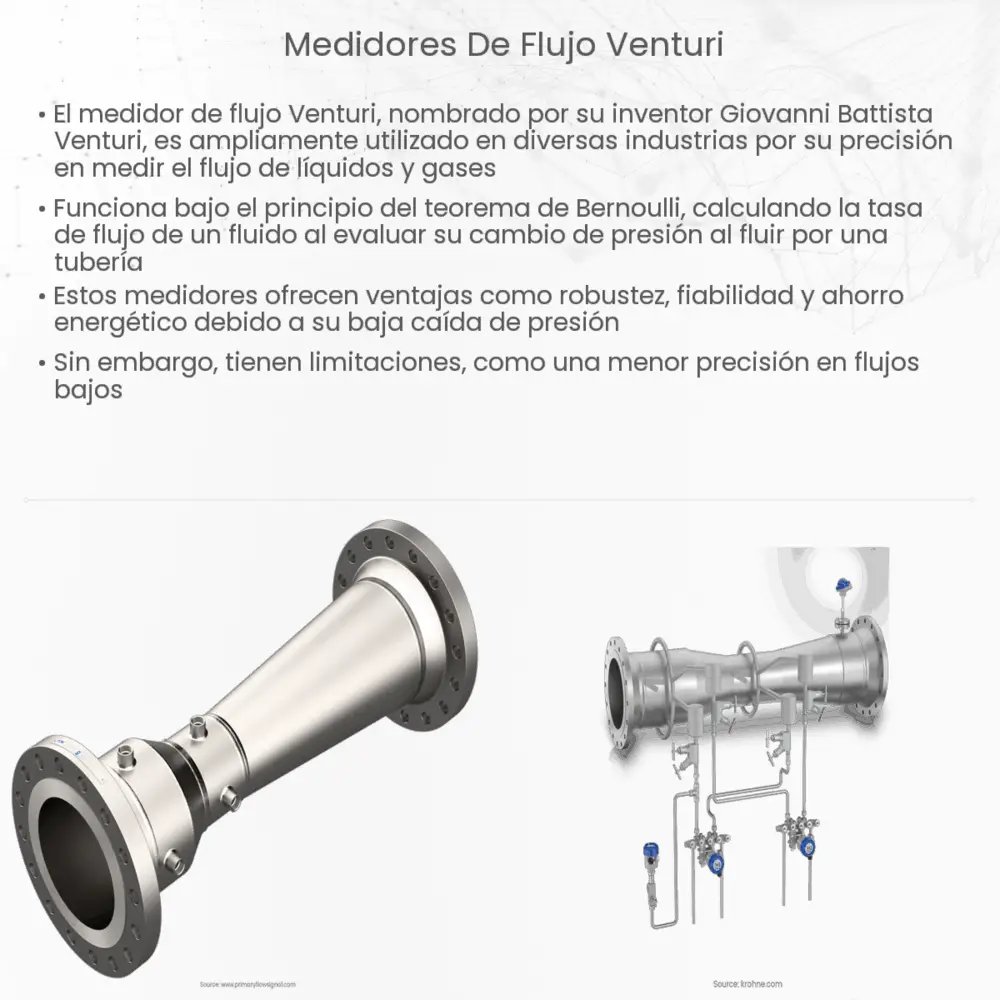 Medidores de flujo Venturi