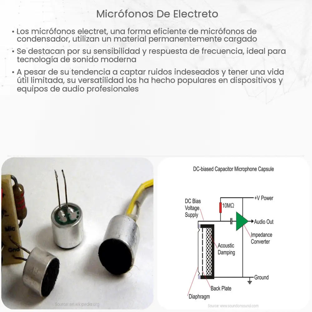 Micrófonos de electreto