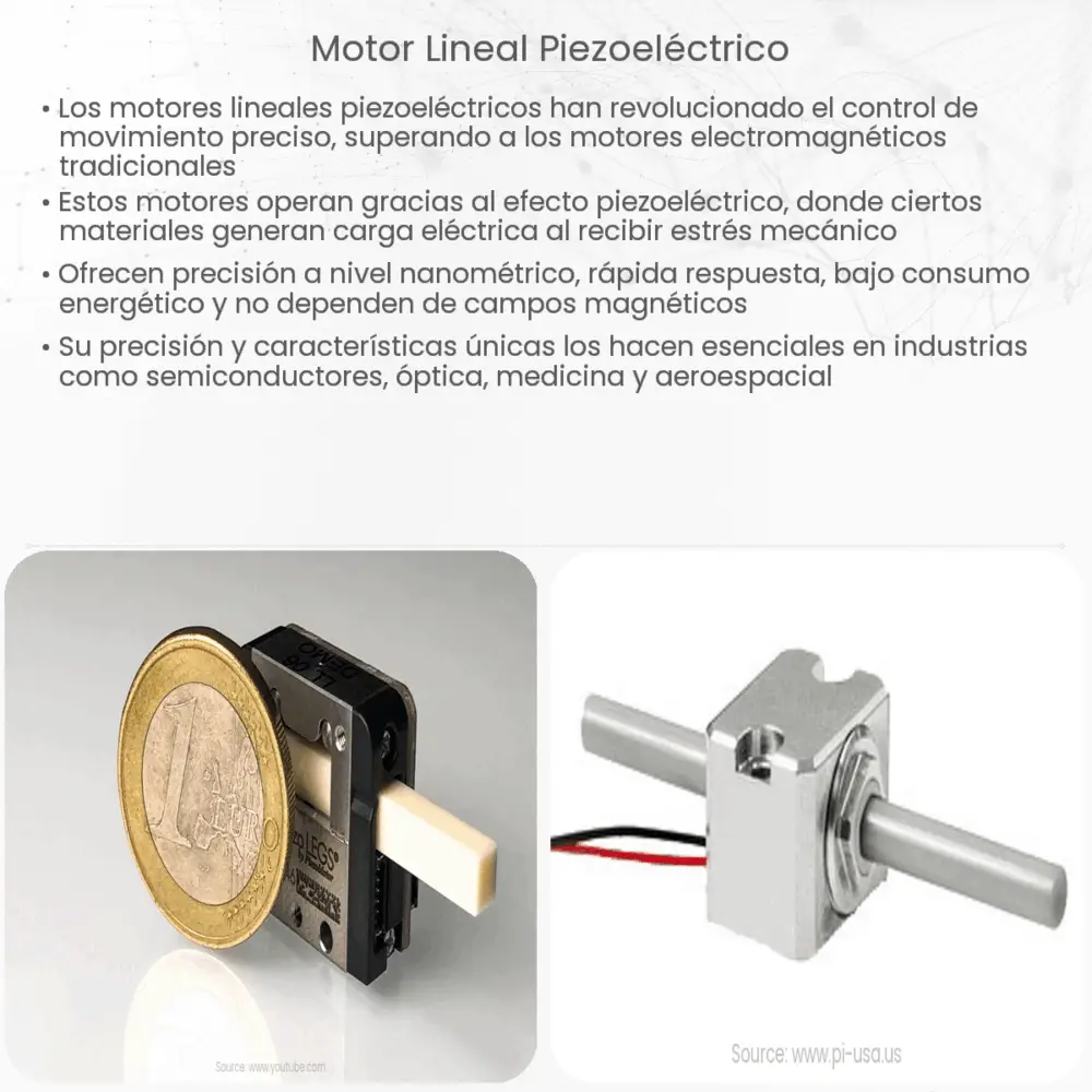 Motor Lineal Piezoeléctrico