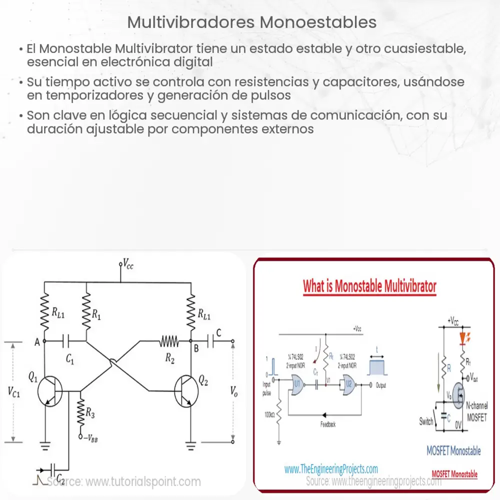 Multivibradores monoestables