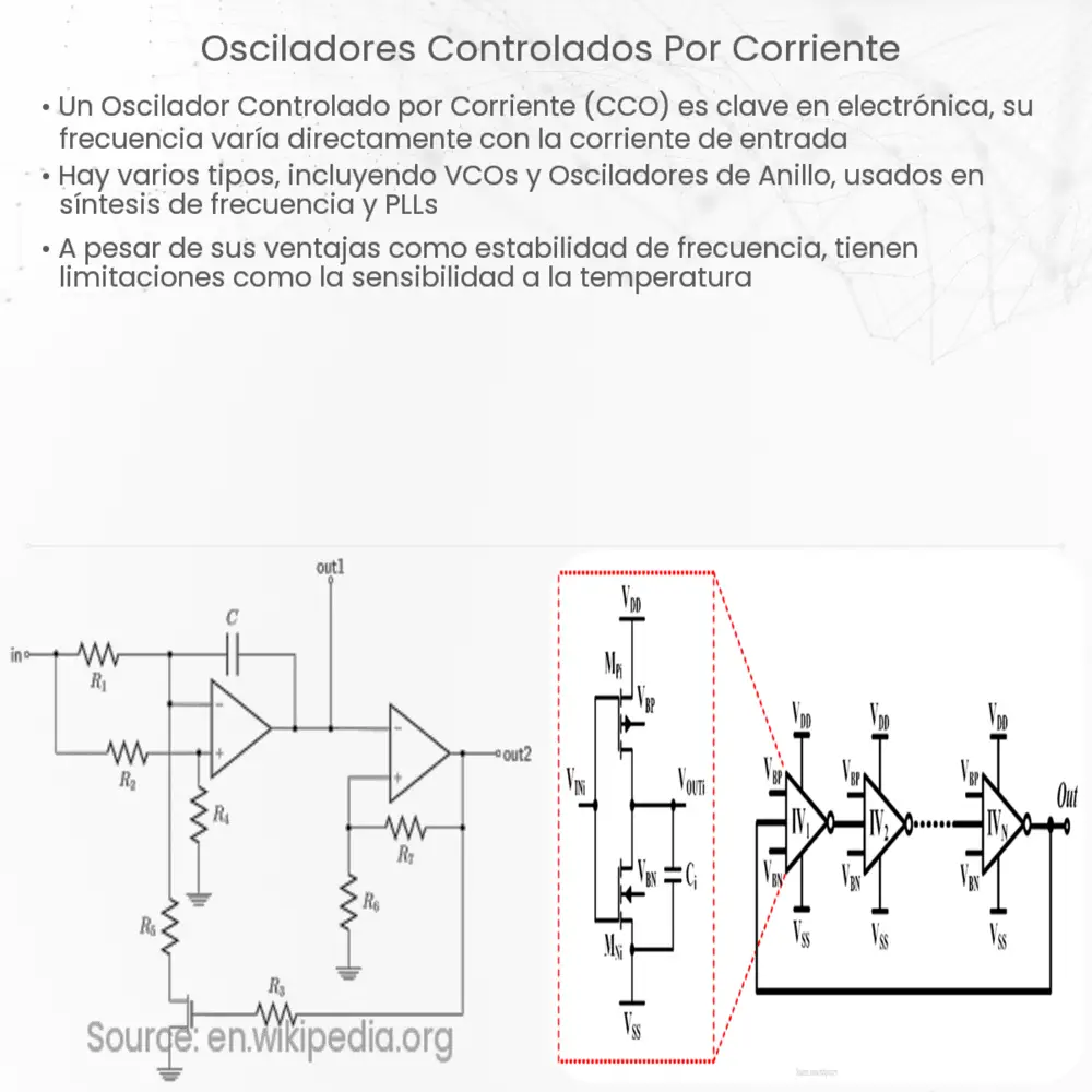 Osciladores controlados por corriente
