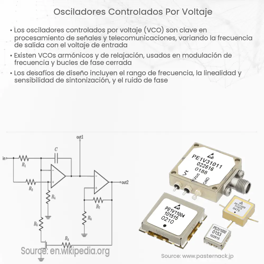 Osciladores controlados por voltaje