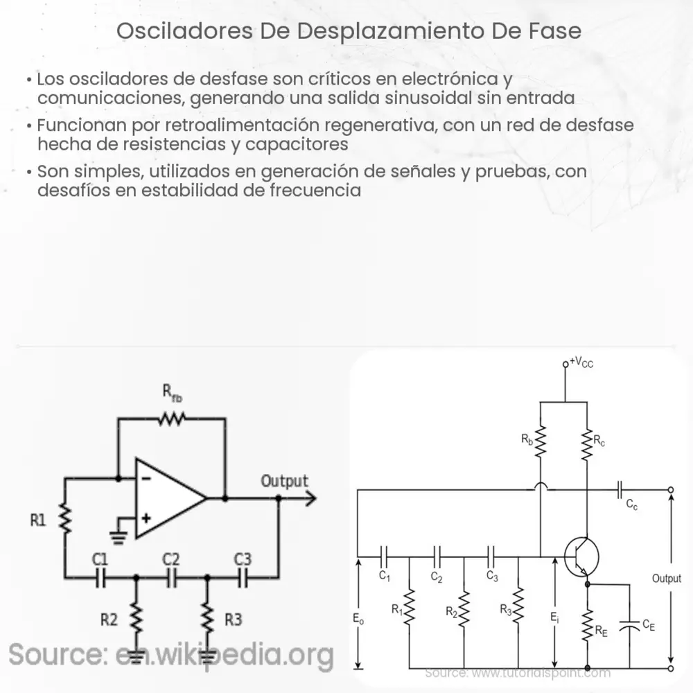 Osciladores de desplazamiento de fase